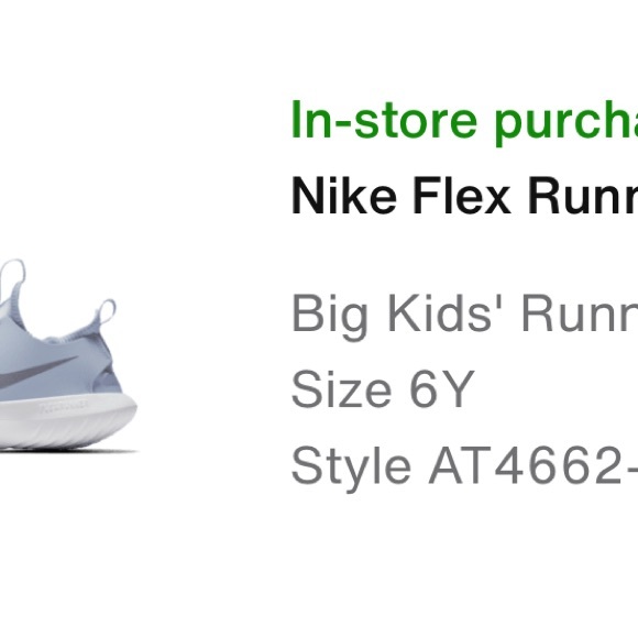 Nike FLEX RUNNER Big Kids’ Running Sneakers - Picture 2 of 6